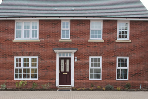 coloured upvc front doors kent