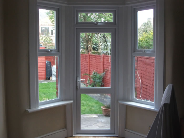 upvc back door and frame harlow