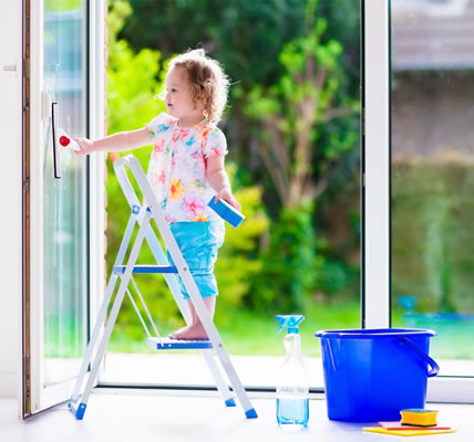 Clean uPVC Windows