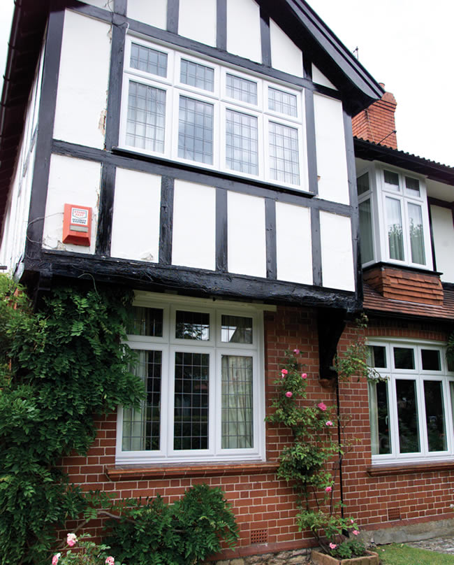 white pvc window braintree