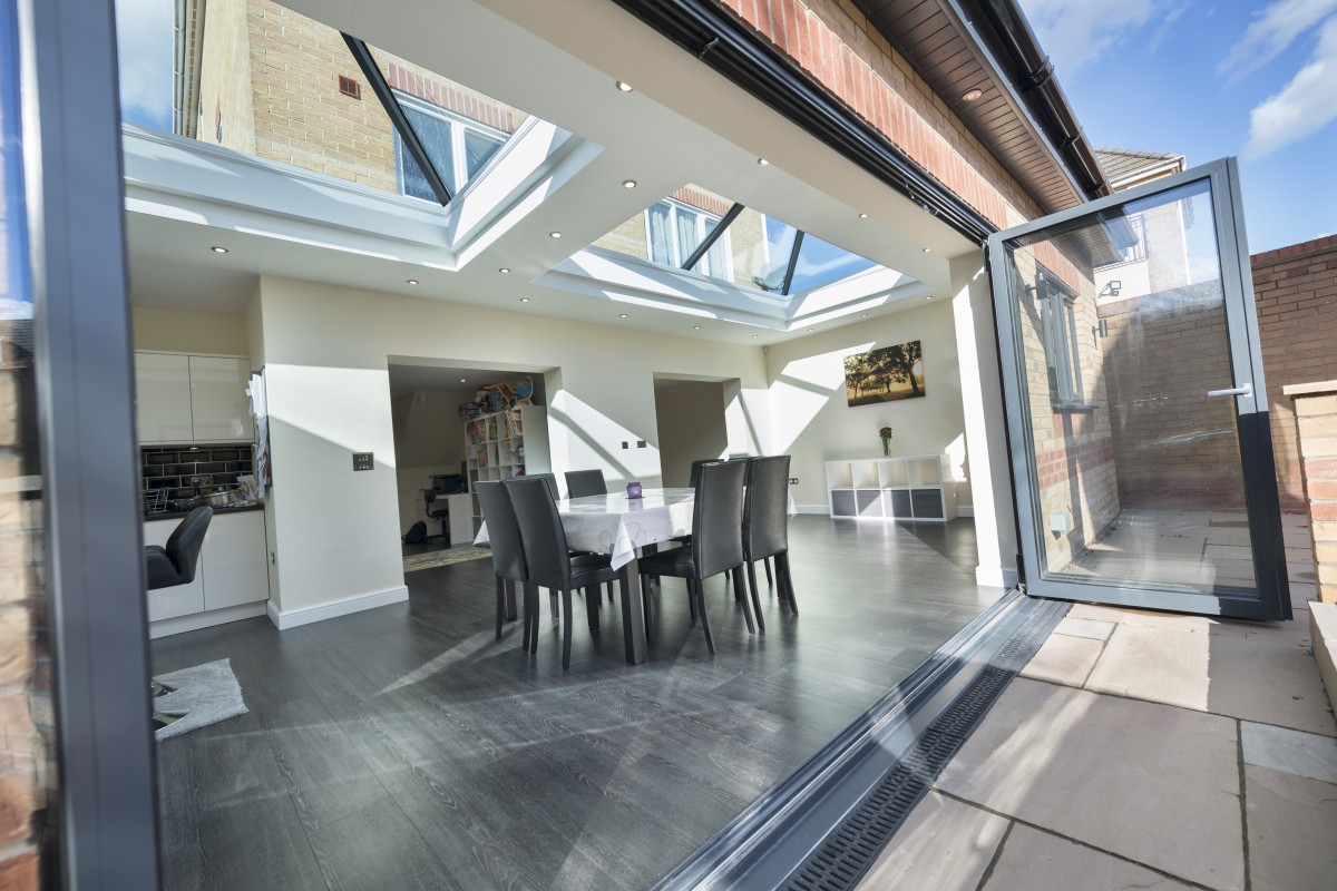 bi fold doors exterior braintree