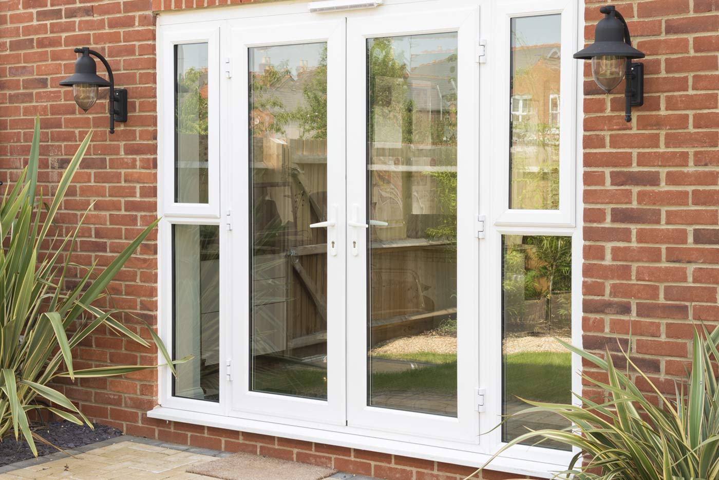 double door upvc kent