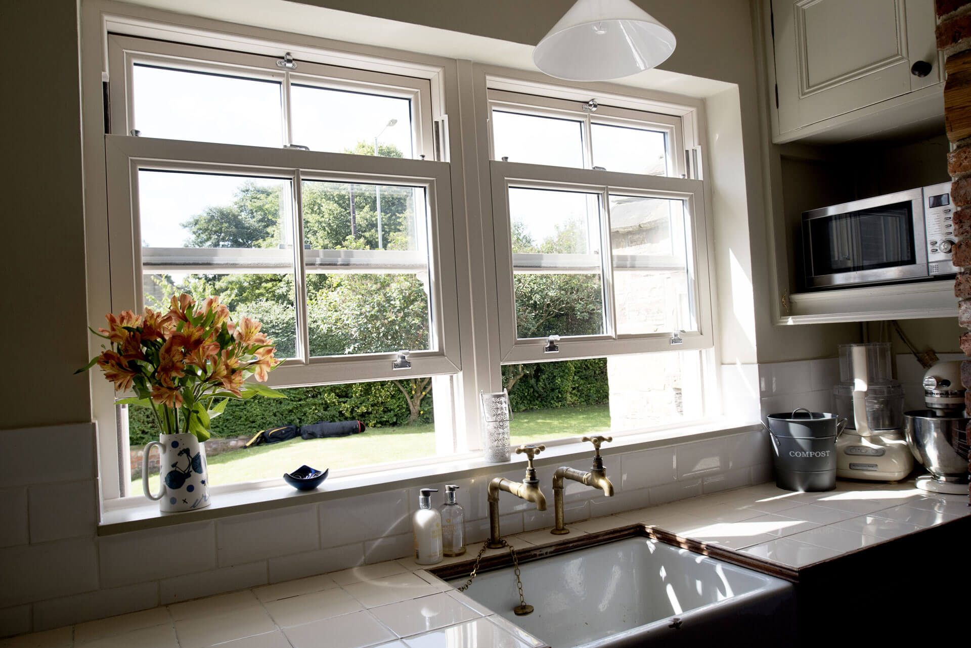 uPVC sash sliding windows Quickslide