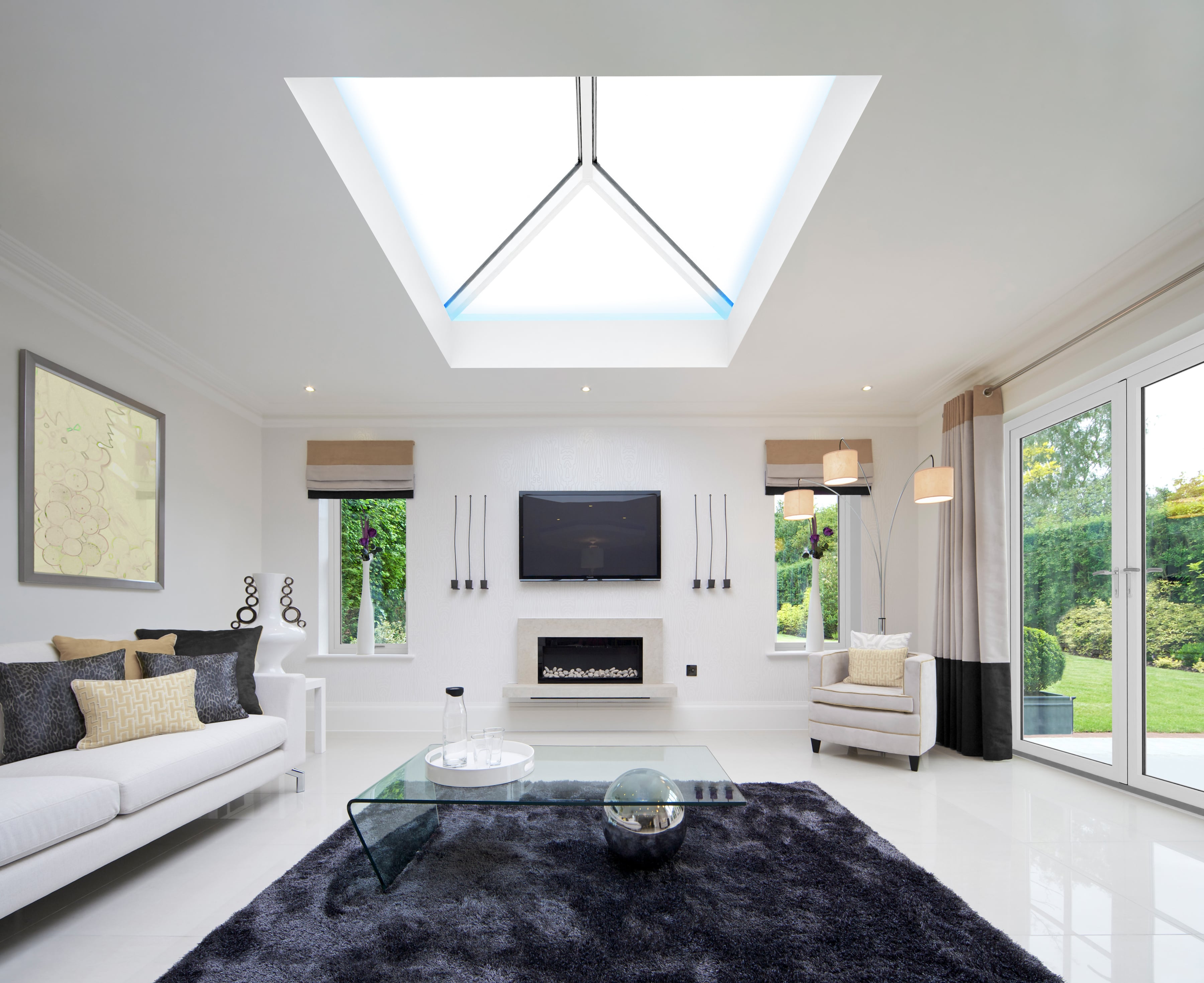 white flush casement windows harlow